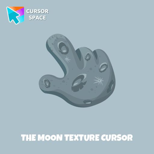 The Moon Texture cursor pointer cursor
